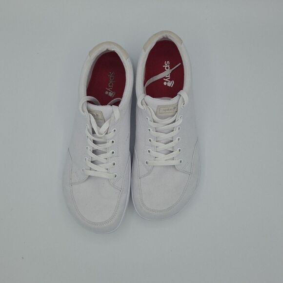 Splay Freestyle 2.0 Men 12 White Barefoot Canvas Shoes Sneakers Minimalist EUC main image 6